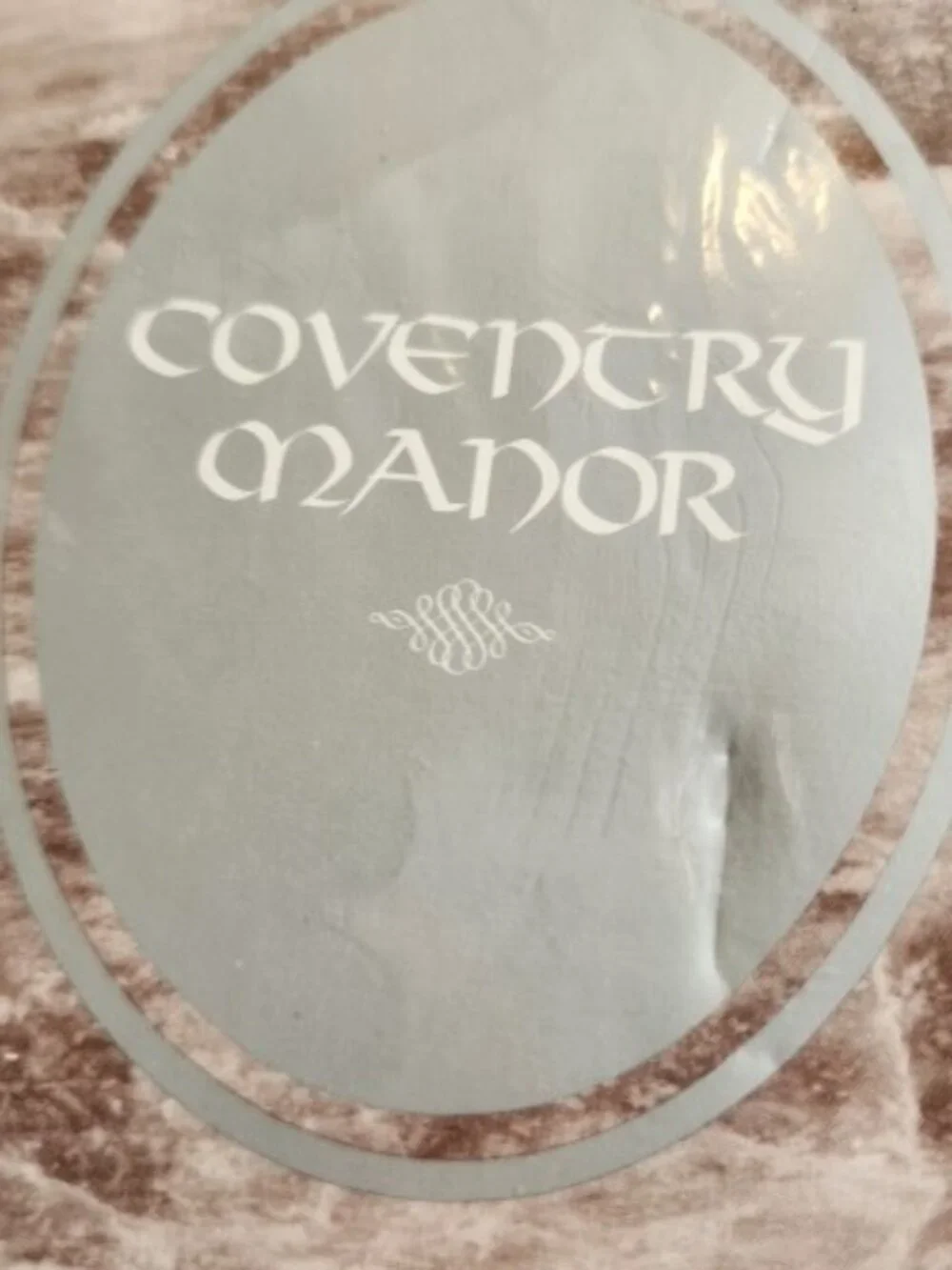 Vintage Coventry Manor King Size Dust Ruffle 78x80 Pink 100% Cotton Unopened